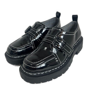 Circus by Sam Edelman Shiny Black Loafers